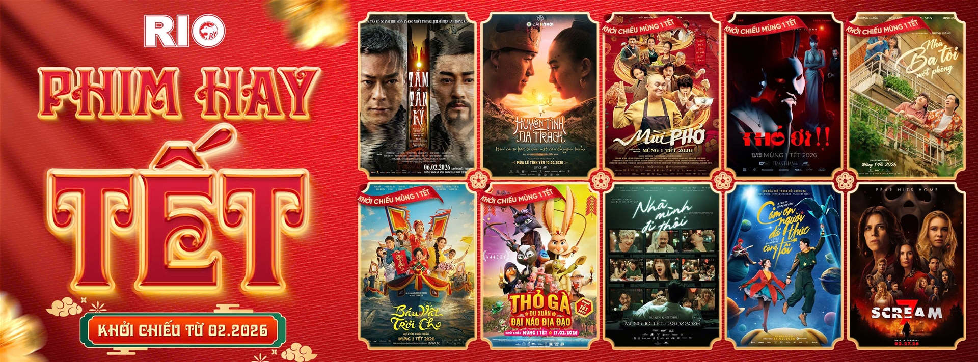 Lịch phim T2