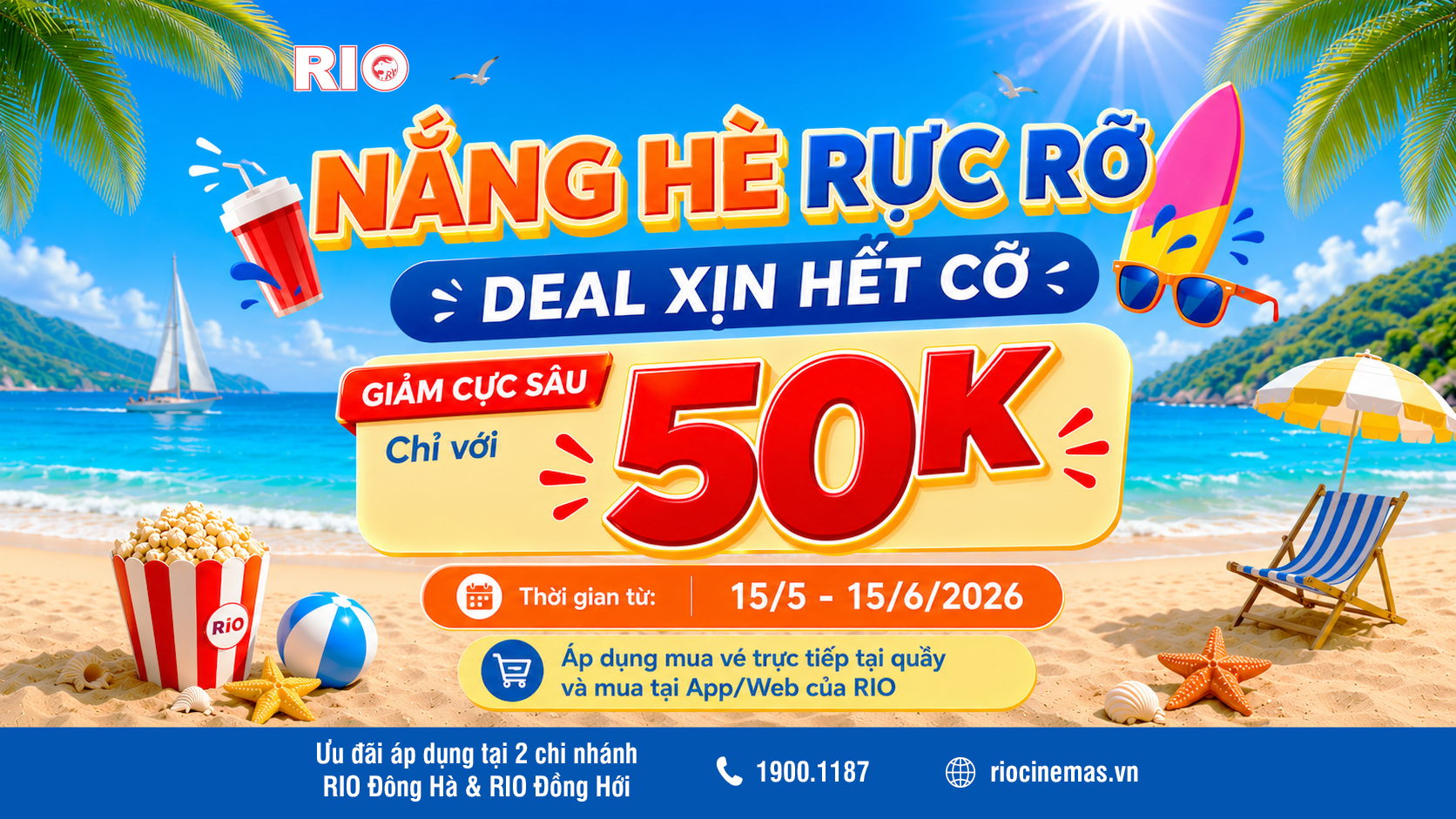 NẮNG HÈ RỰC RỠ - DEAL XIN HẾT CỠ